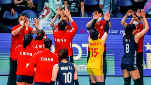 Çin, bayanlar VNL'nin 2. haftasında Belçika'yı mağlup etti